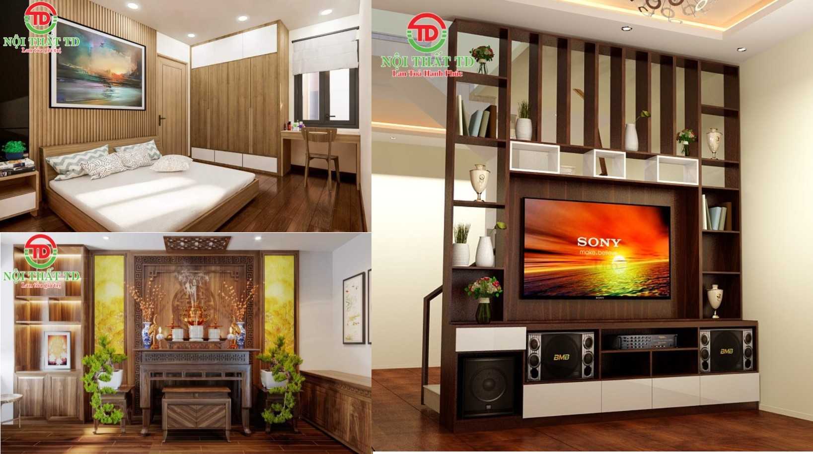 Thiết kế thi công trọn bộ nội thất nhà cho khách hàng Tràng Cát - Hải Phòng